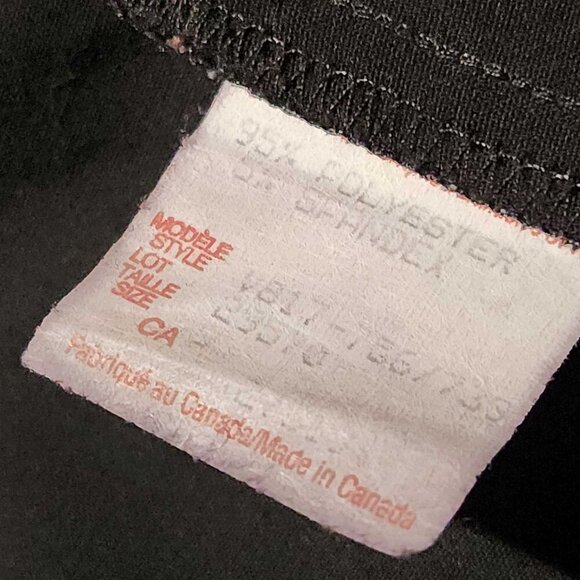 Vintage 90s black and grey gothic officecore striped blazer and skirt set - Picture 11 of 12